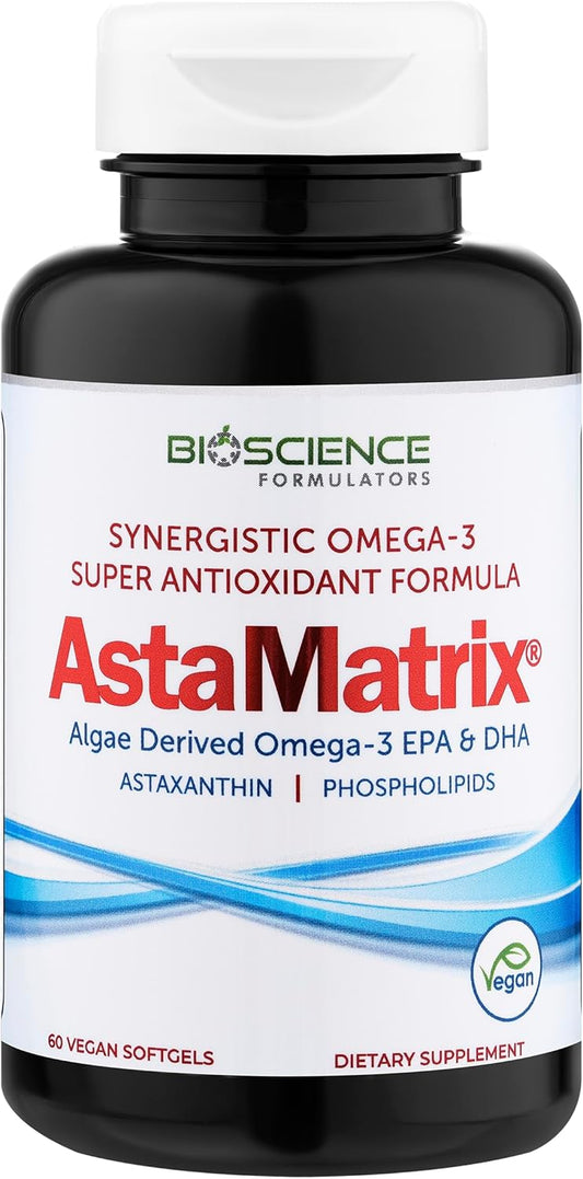 AstaMatrix® Algal Omega 3 DHA EPA Astaxanthin Phospholipids