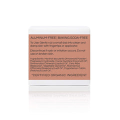 Organic Deodorant Creams