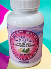 Sea Moss| Bladderwrack | Burdock Root 90 Capsules