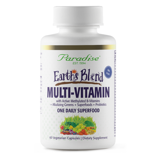 Earth’s Blend® Superfood Multivitamin No Iron