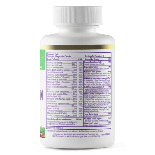 Earth’s Blend® Superfood Multivitamin No Iron