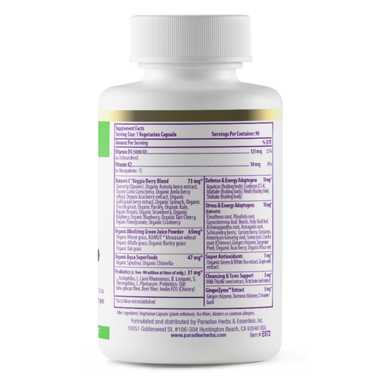 Earth’s Blend® Vitamin D3 + K2