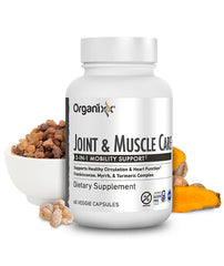 Organixx Joint and Muscle Care Organic Turmeric Supplement 3-in-1 Frankincen