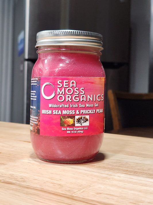 Ocean Wildcrafted Sea Moss and Prickly Pear Fruit Gel