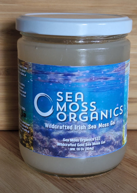 Wildcrafted Gold Sea Moss Gel