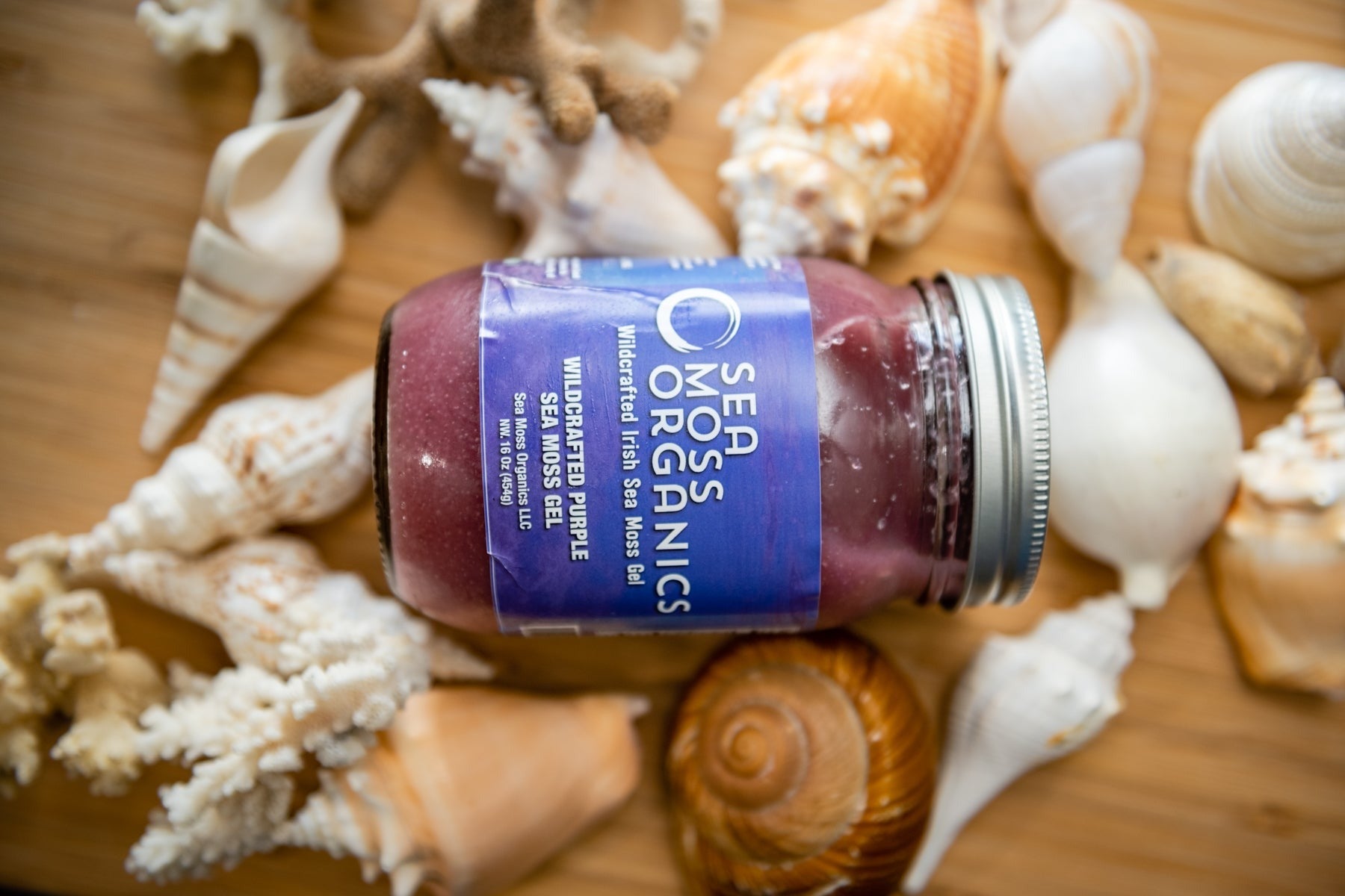 Wildcrafted Purple Sea Moss Gel