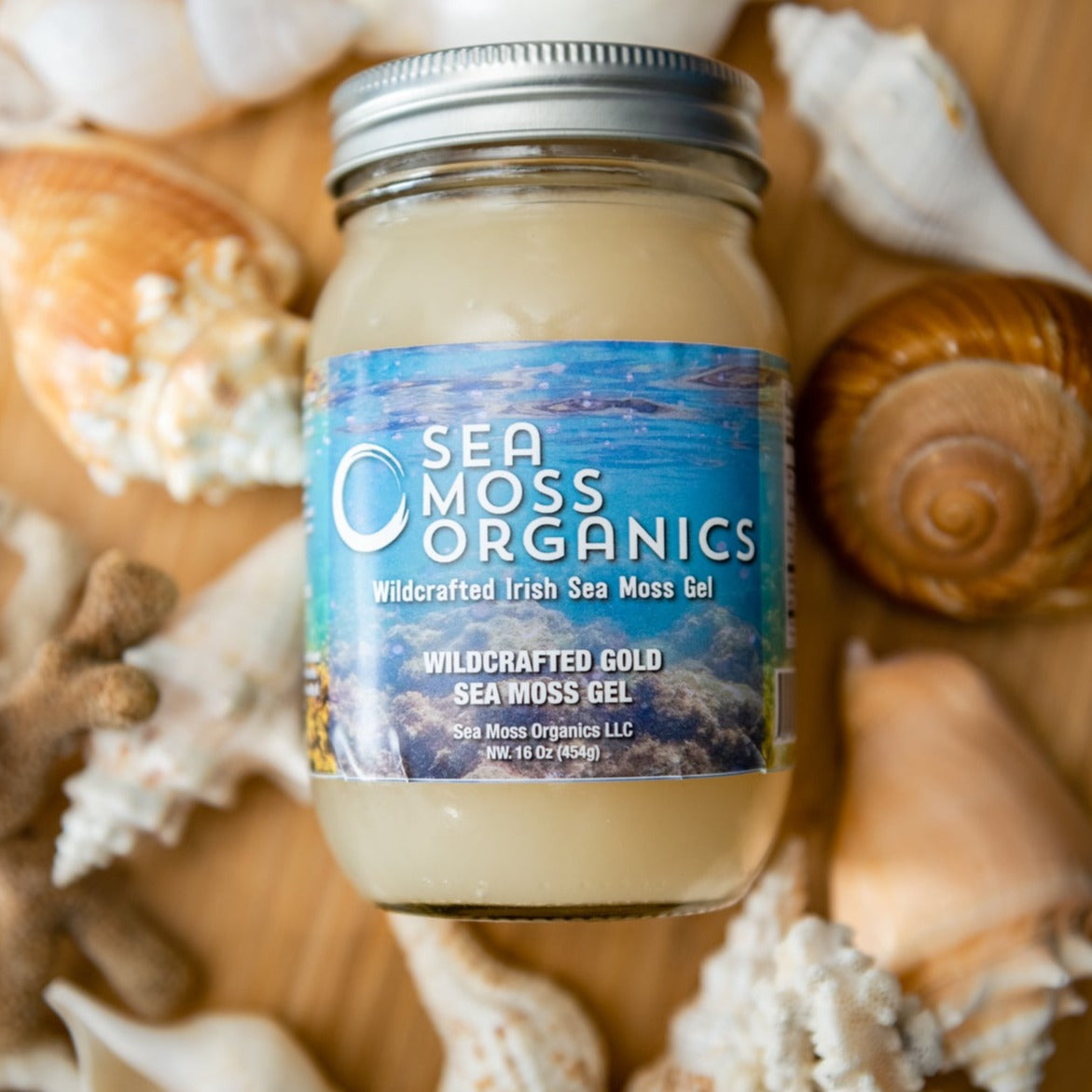 Wildcrafted Gold Sea Moss Gel