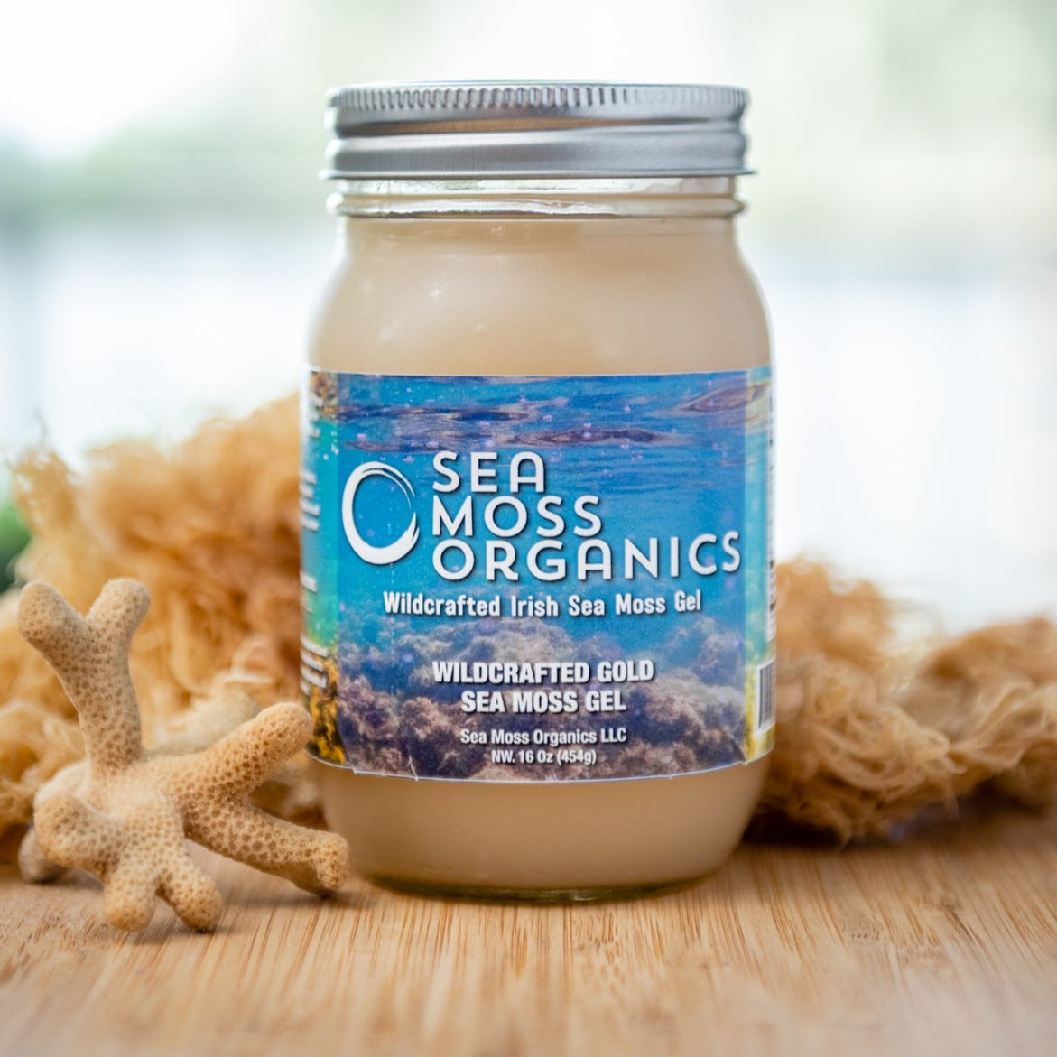 Wildcrafted Gold Sea Moss Gel