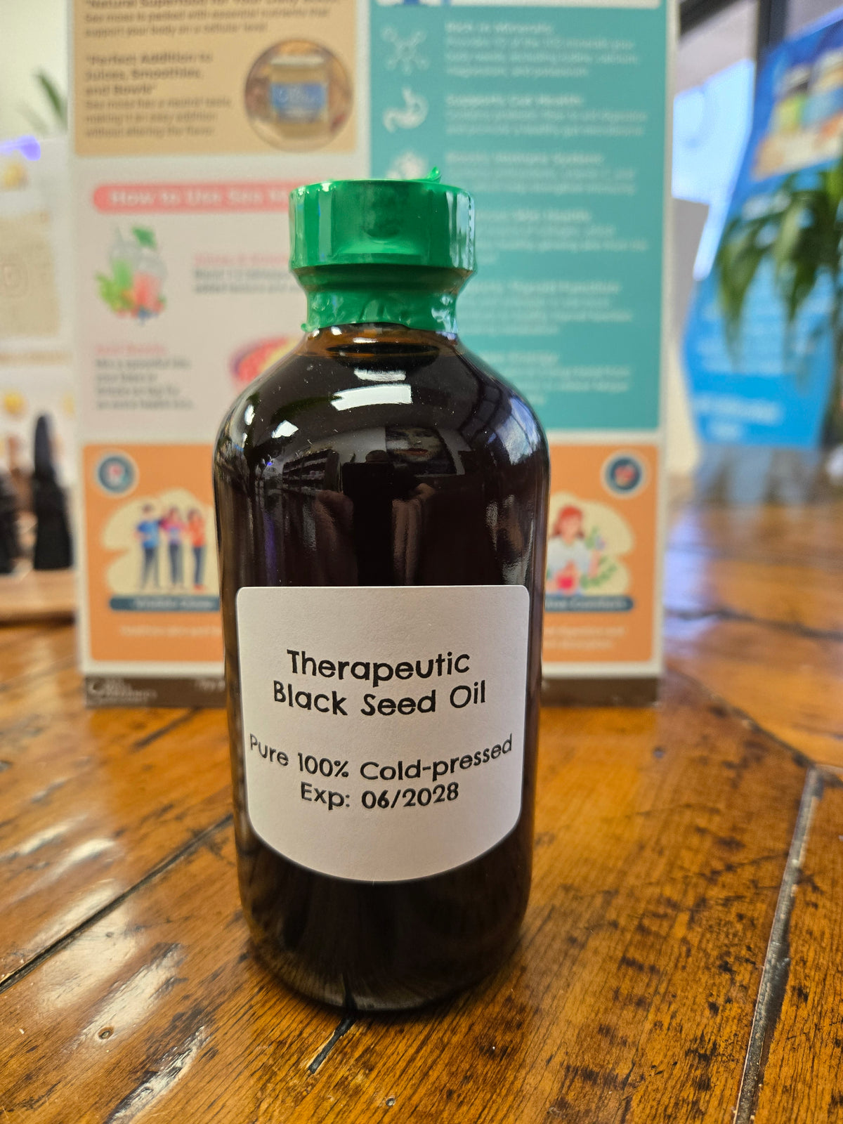 Therapeutic Black Seed Cumin Oil 8 oz