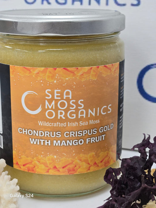 Sea Moss Gel with Organic Mango