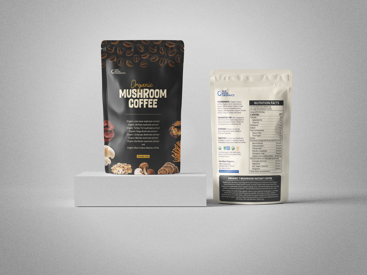 Organic Mushroom Coffee 16 oz